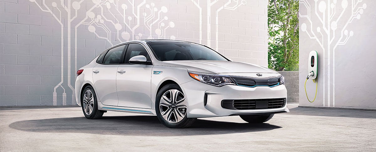 Kia Optima With Electric Charger