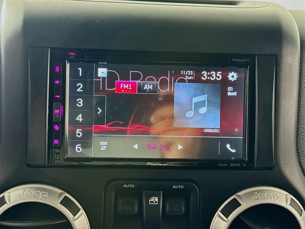 2015 Jeep Wrangler Sahara 2D