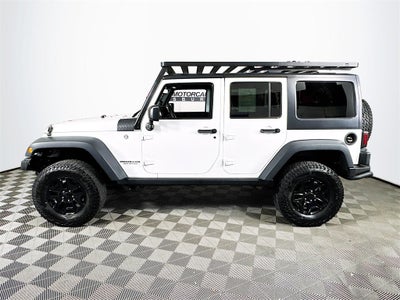 2016 Jeep Wrangler Unlimited Unlimited Willys