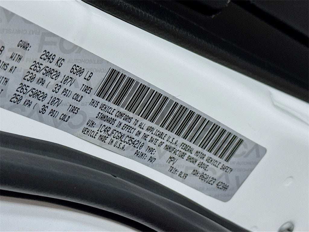 2020 Jeep Grand Cherokee High Altitude