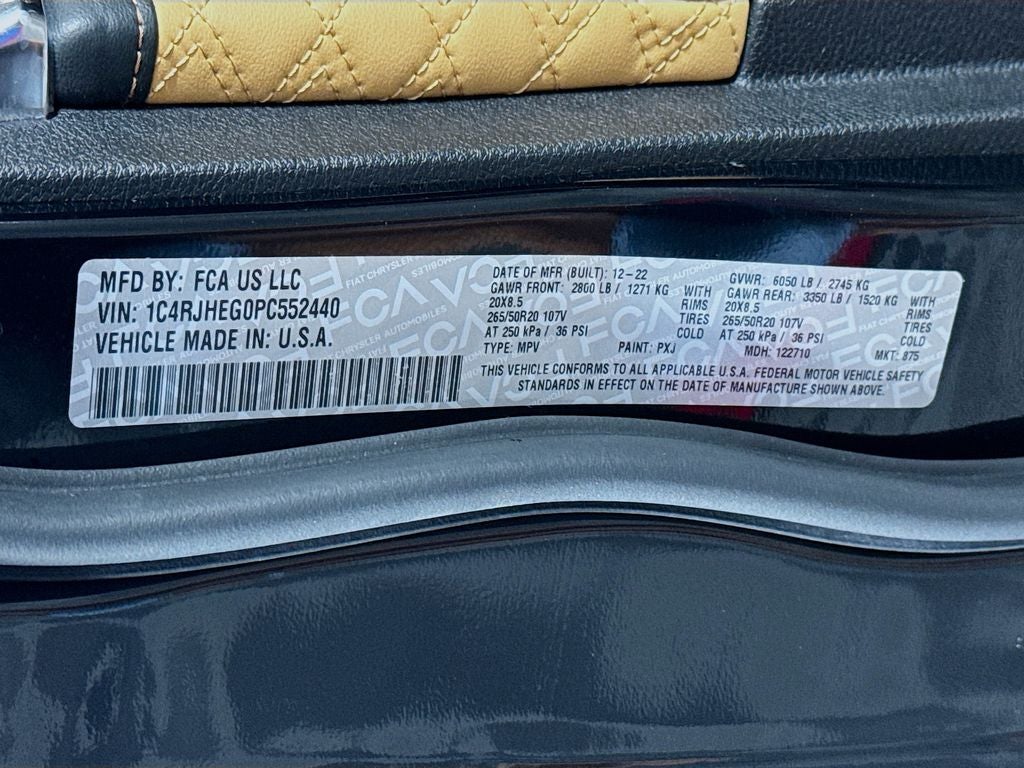 2023 Jeep Grand Cherokee Summit