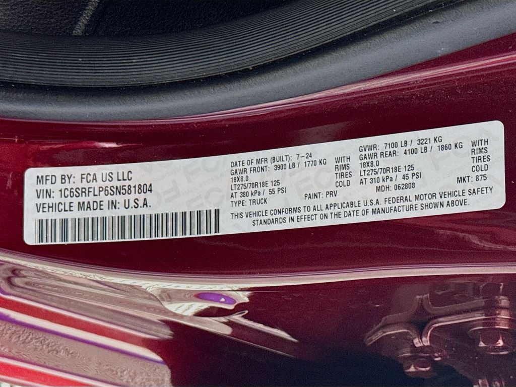 2025 RAM 1500 Rebel