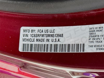 2021 RAM 1500 Big Horn/Lone Star