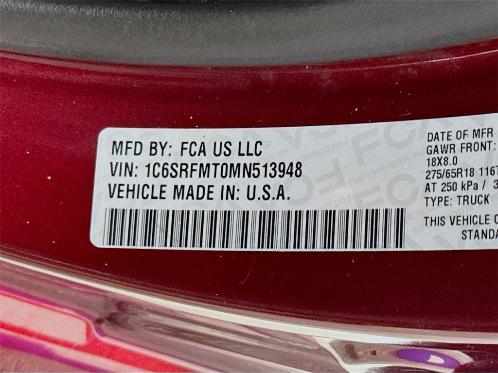 2021 RAM 1500 Big Horn/Lone Star
