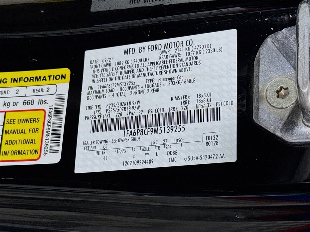 2021 Ford Mustang GT Premium