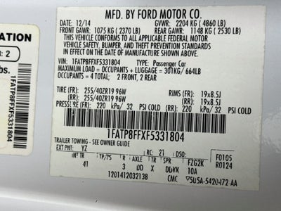 2015 Ford Mustang GT Premium Convertible