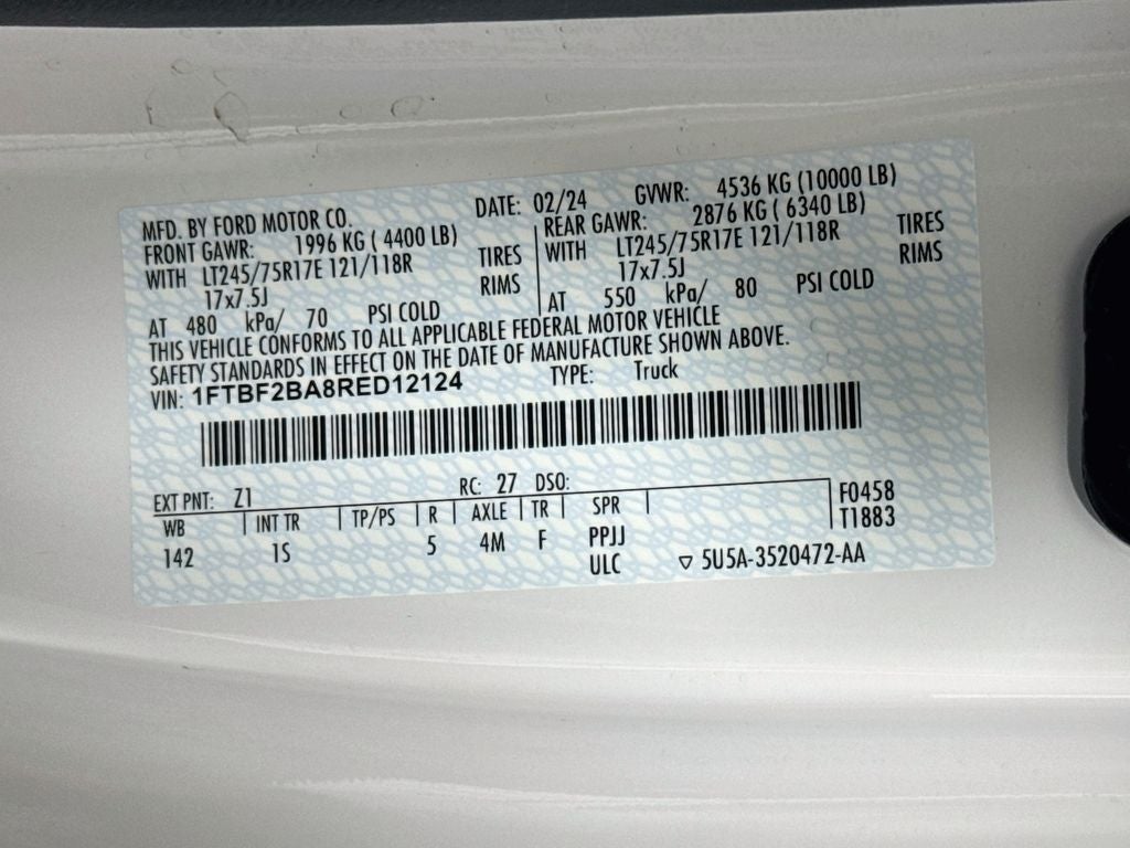 2024 Ford F-250 XL Chrom Pakage-Platform Running Board's