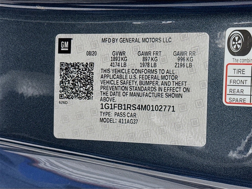 2021 Chevrolet Camaro 1LT