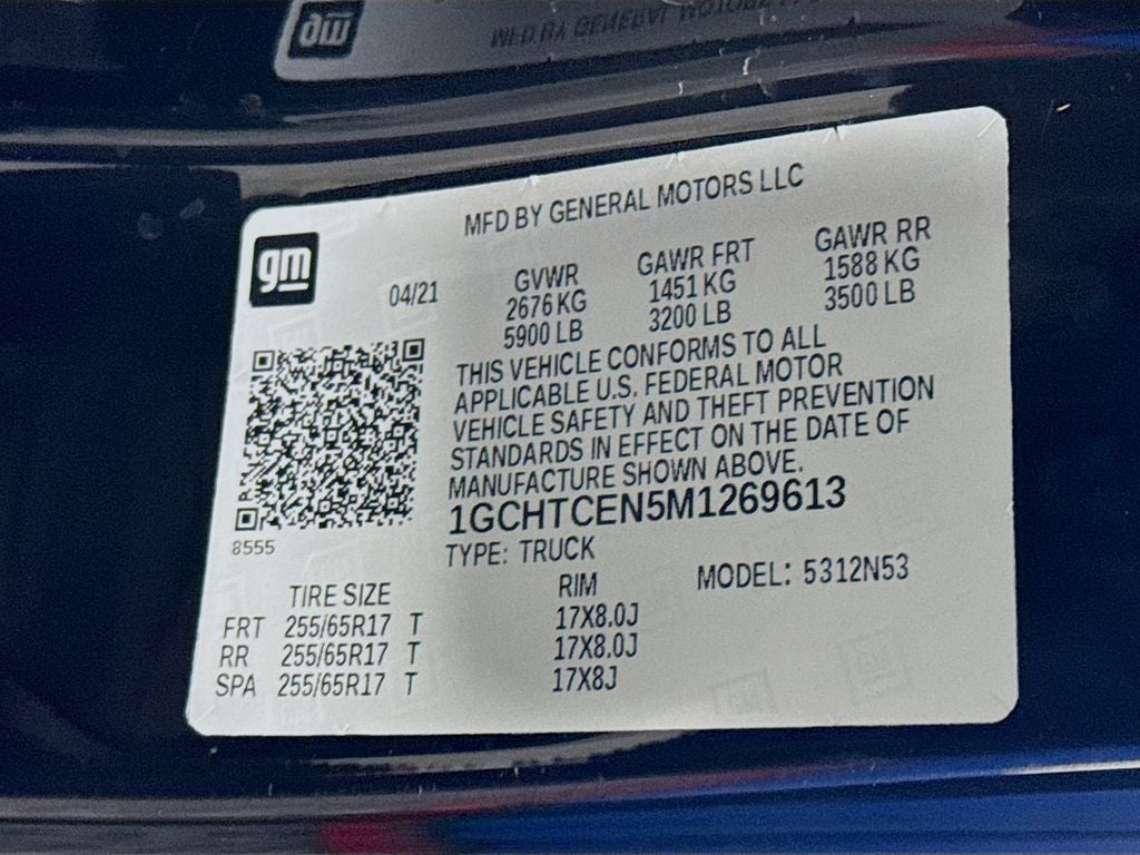 2021 Chevrolet Colorado LT