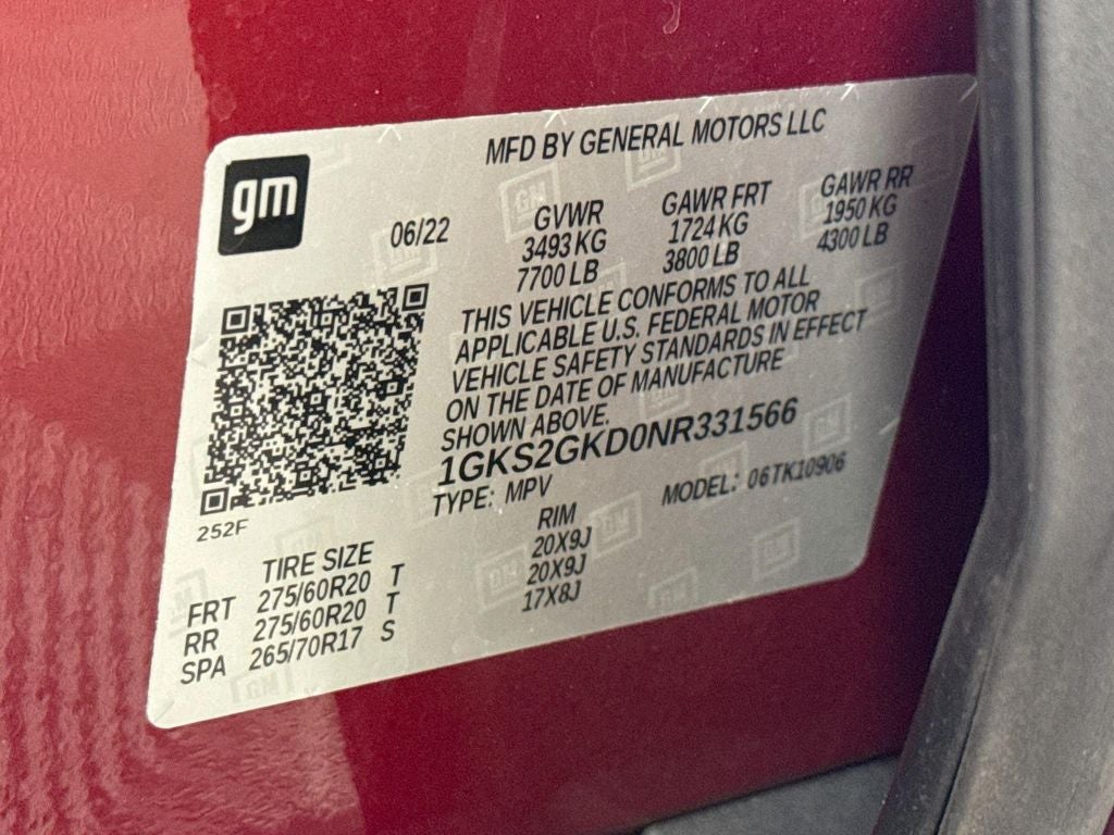 2022 GMC Yukon XL SLT