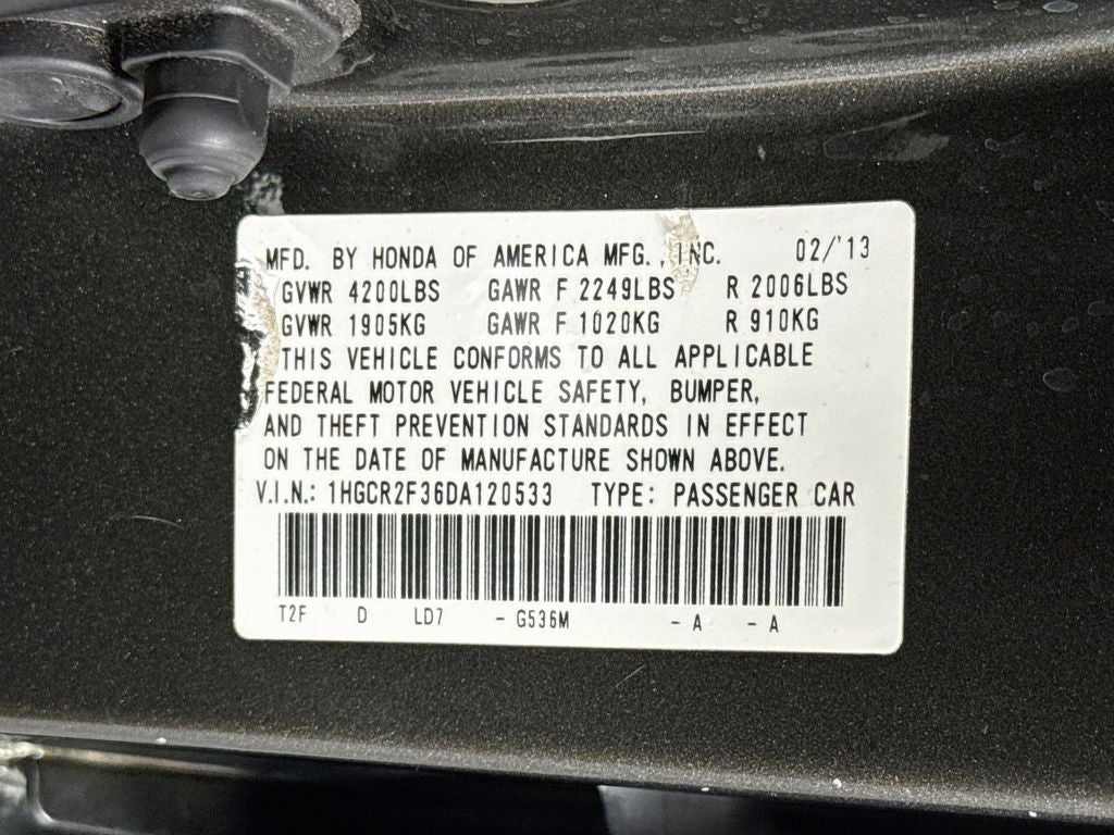 2013 Honda Accord LX