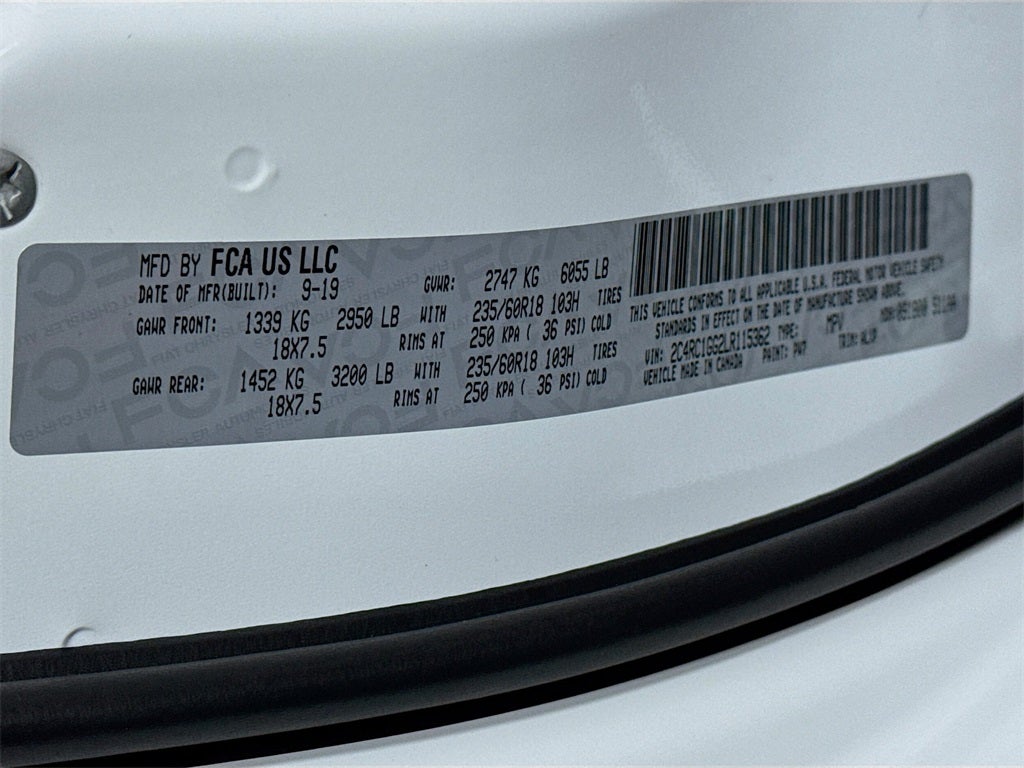 2020 Chrysler Pacifica Limited