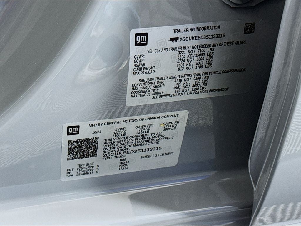 2025 Chevrolet Silverado 1500 RST