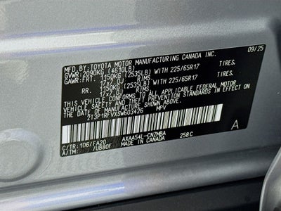 2025 Toyota RAV4 XLE