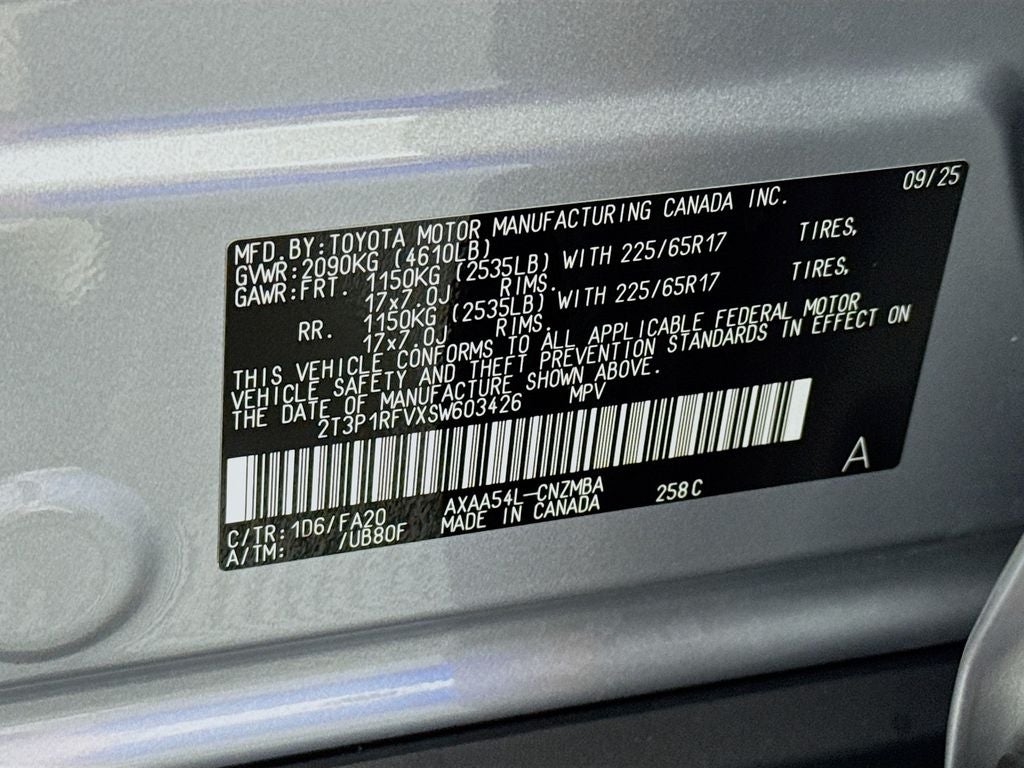 2025 Toyota RAV4 XLE