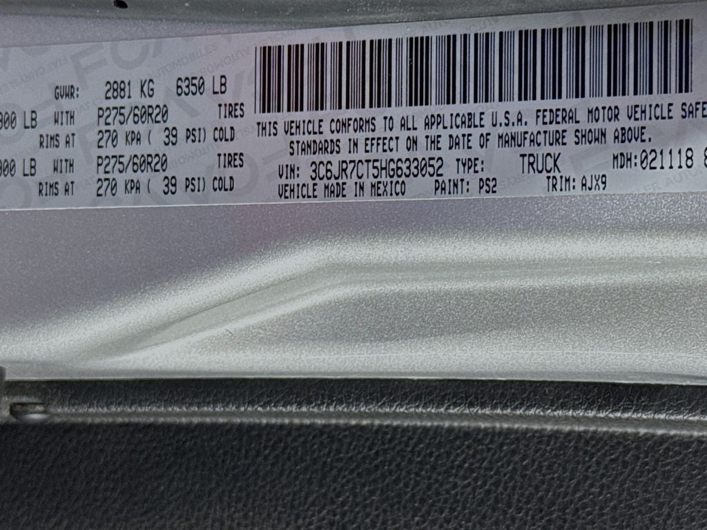 2017 RAM 1500 Sport Night Edition