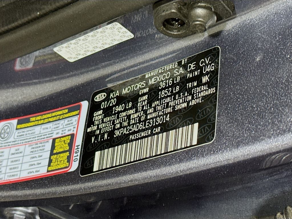 2020 Kia Rio 5-Door S