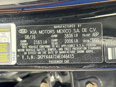2017 Kia Forte LX