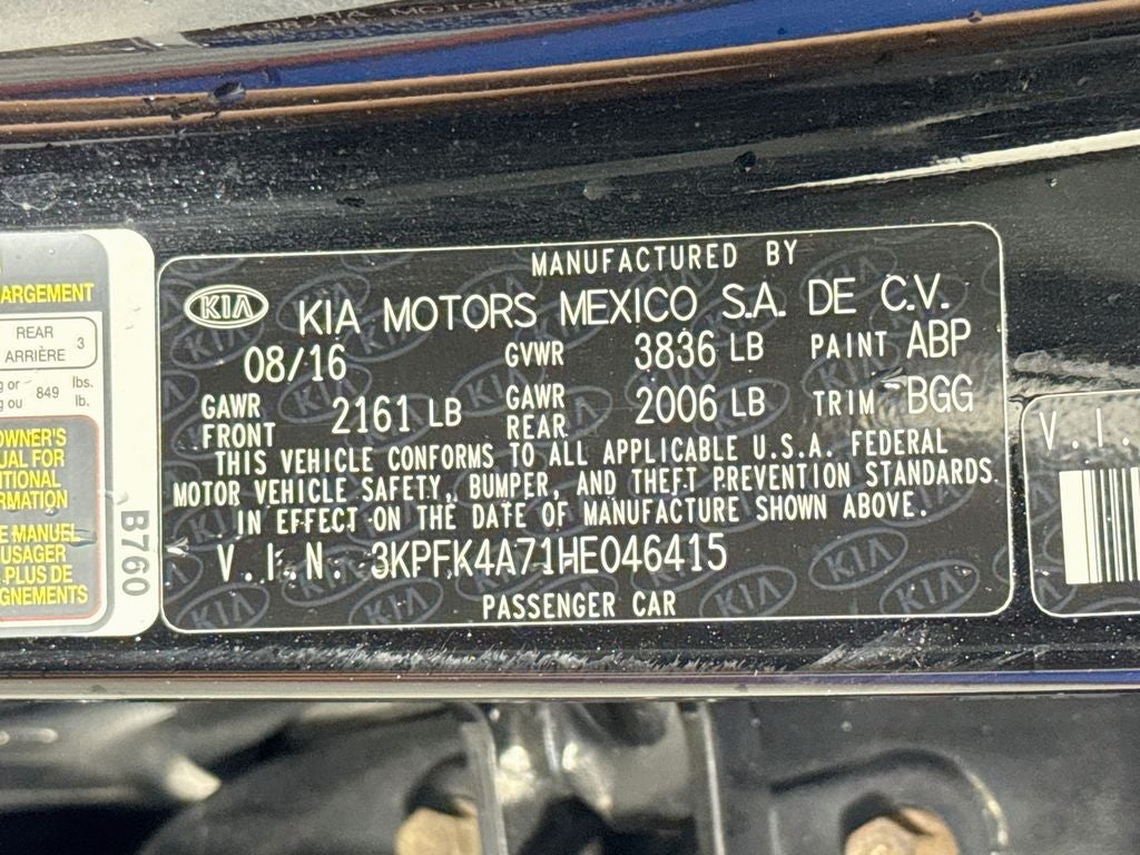 2017 Kia Forte LX