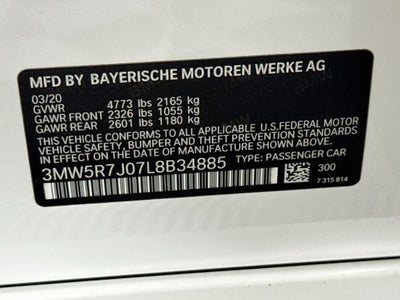 2020 BMW 330i 330i xDrive