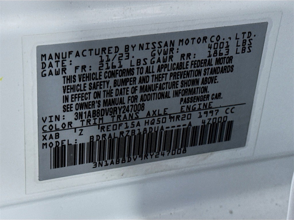 2024 Nissan Sentra SR