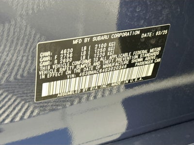 2025 Subaru Legacy Premium
