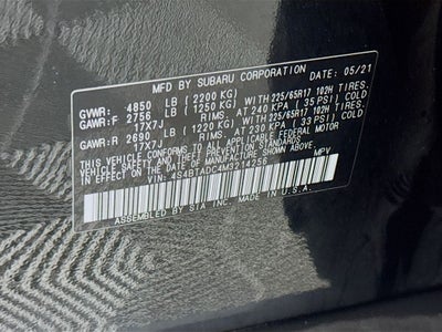2021 Subaru Outback Premium