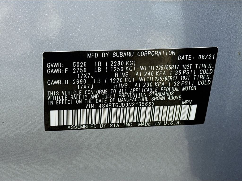 2022 Subaru Outback Wilderness