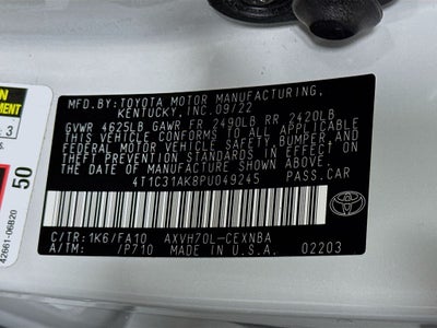 2023 Toyota Camry LE