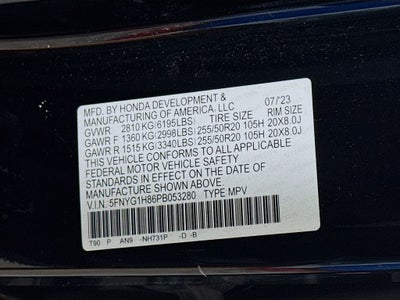 2023 Honda Pilot Elite