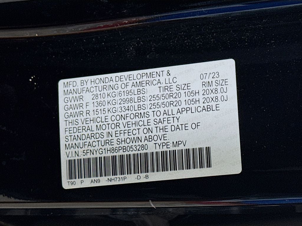 2023 Honda Pilot Elite