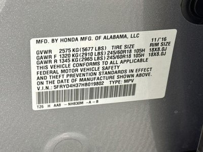 2017 Acura MDX 3.5L SH-AWD