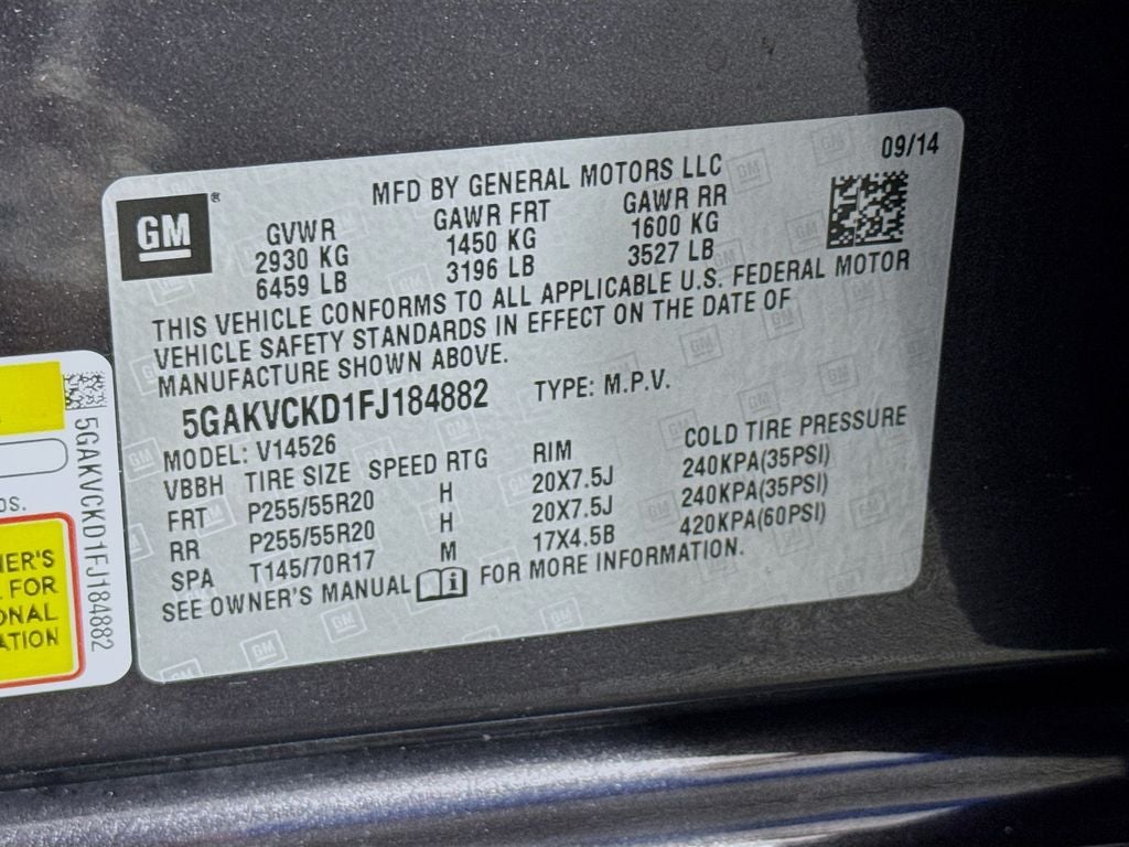 2015 Buick Enclave Premium Group