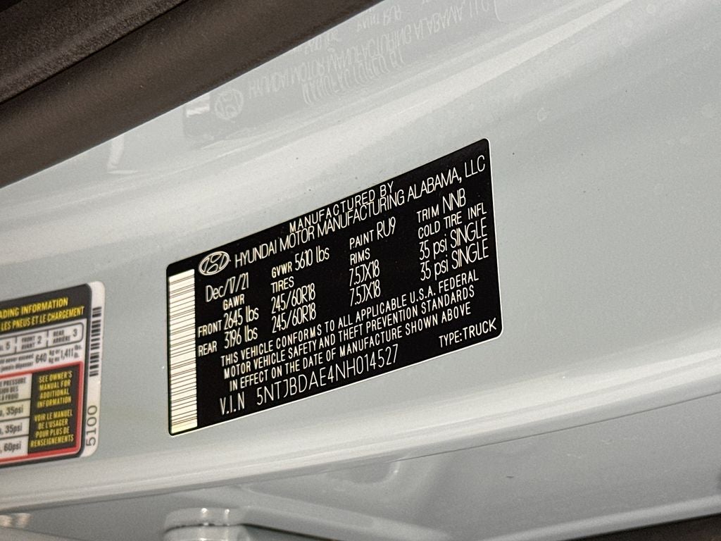 2022 Hyundai Santa Cruz SEL