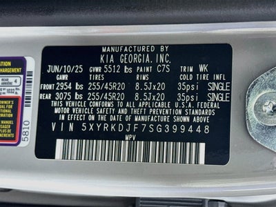 2025 Kia Sorento X-Line SX Prestige 2.5T AWD