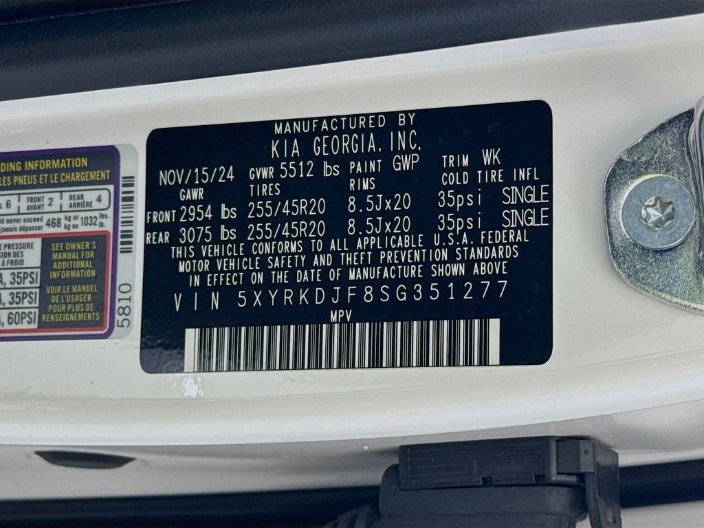 2025 Kia Sorento X-Line SX