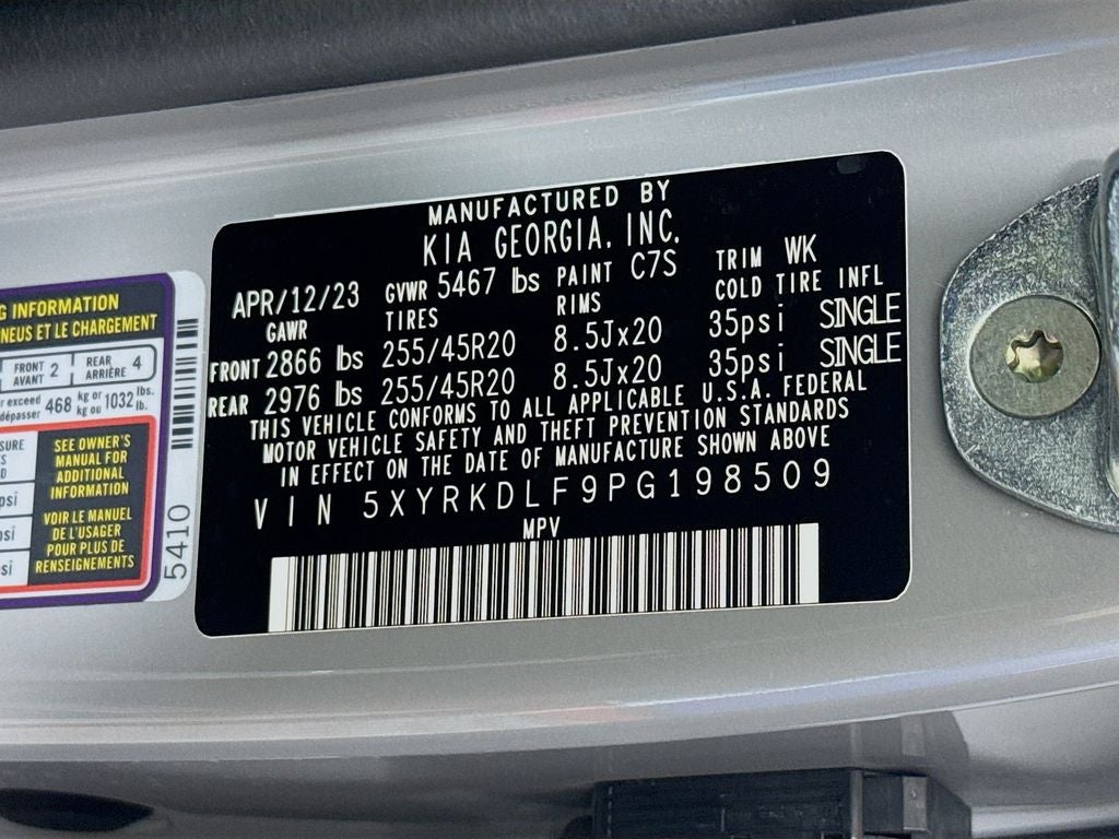 2023 Kia Sorento SX