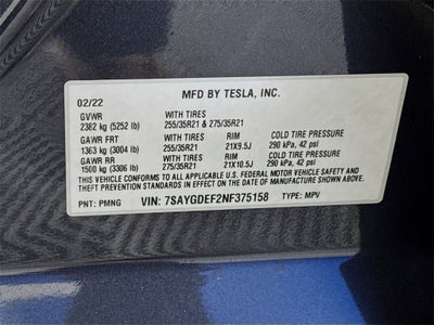 2022 Tesla Model Y Performance