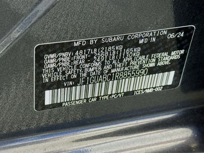 2024 Subaru Impreza Base