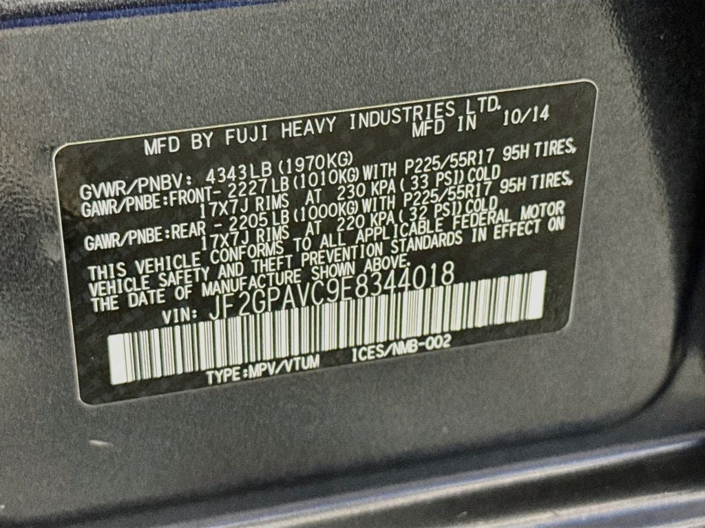2014 Subaru XV Crosstrek Premium