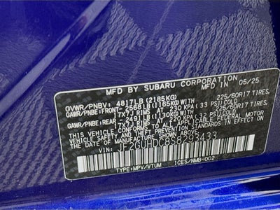 2025 Subaru Crosstrek Premium