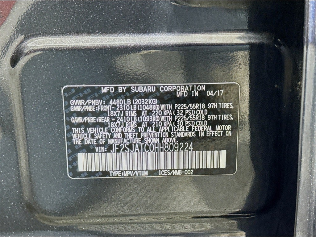 2017 Subaru Forester 2.5i Touring