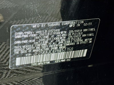 2023 Subaru Forester Sport