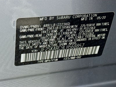 2020 Subaru Forester Sport