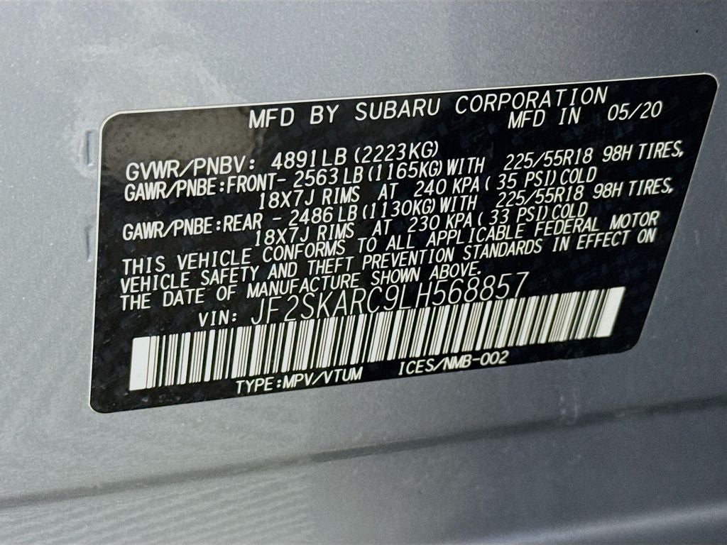 2020 Subaru Forester Sport