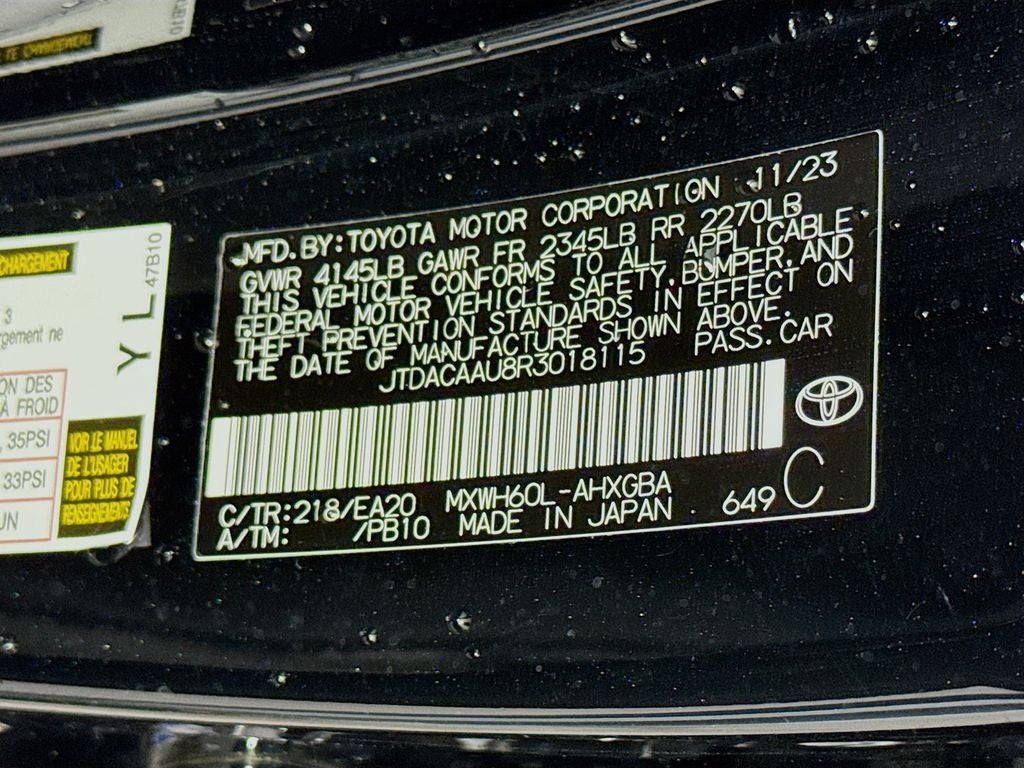 2024 Toyota Prius XLE