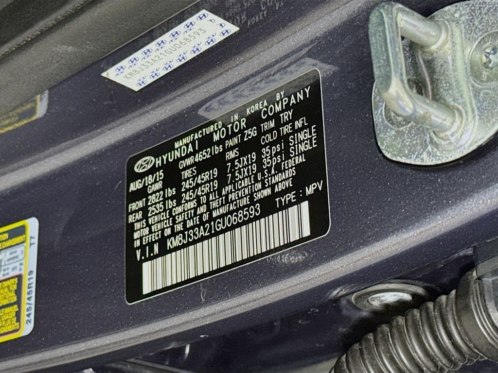 2016 Hyundai Tucson Limited