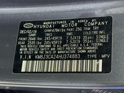 2017 Hyundai Tucson Limited