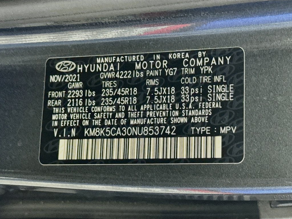 2022 Hyundai Kona Limited