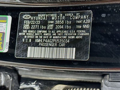 2023 Hyundai Elantra Limited